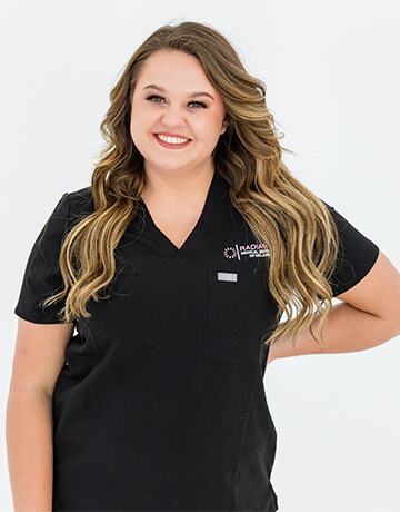 Kailee, a patient care coordinator at the OKC Med Spa